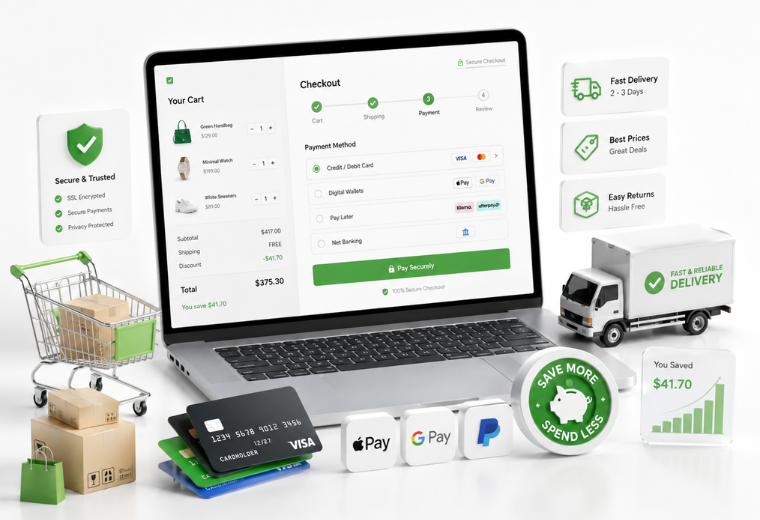 Hassle free and cost effective ecommerce